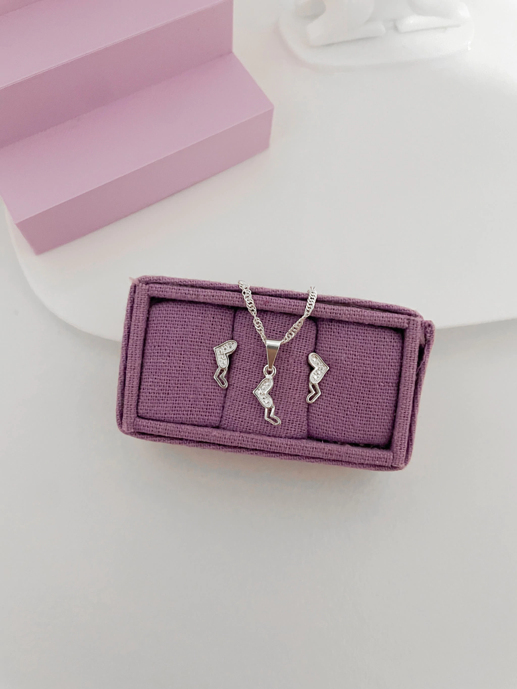 Conjunto 2 corações