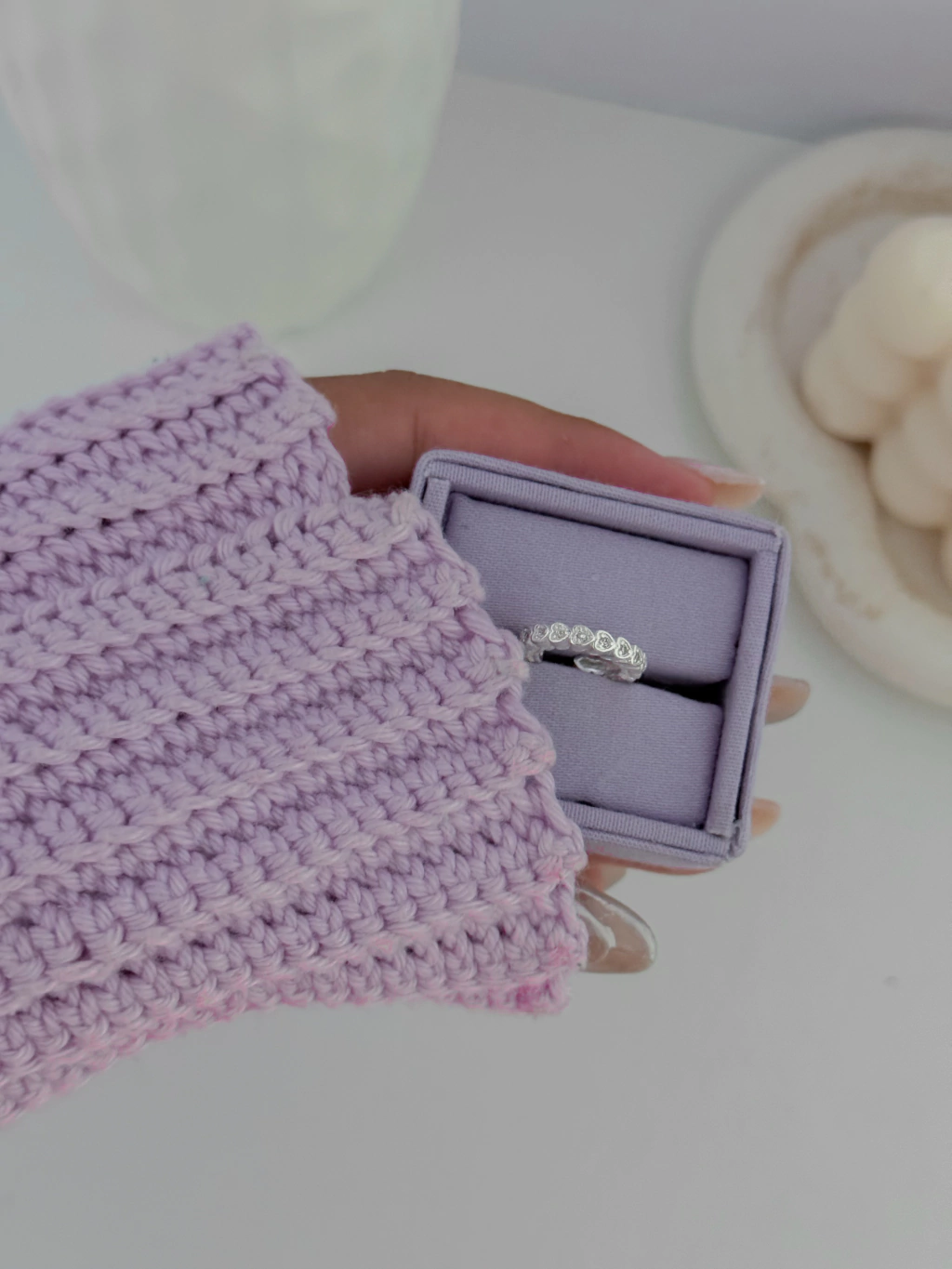 Piercing fake corações cravejados - Imagem 2