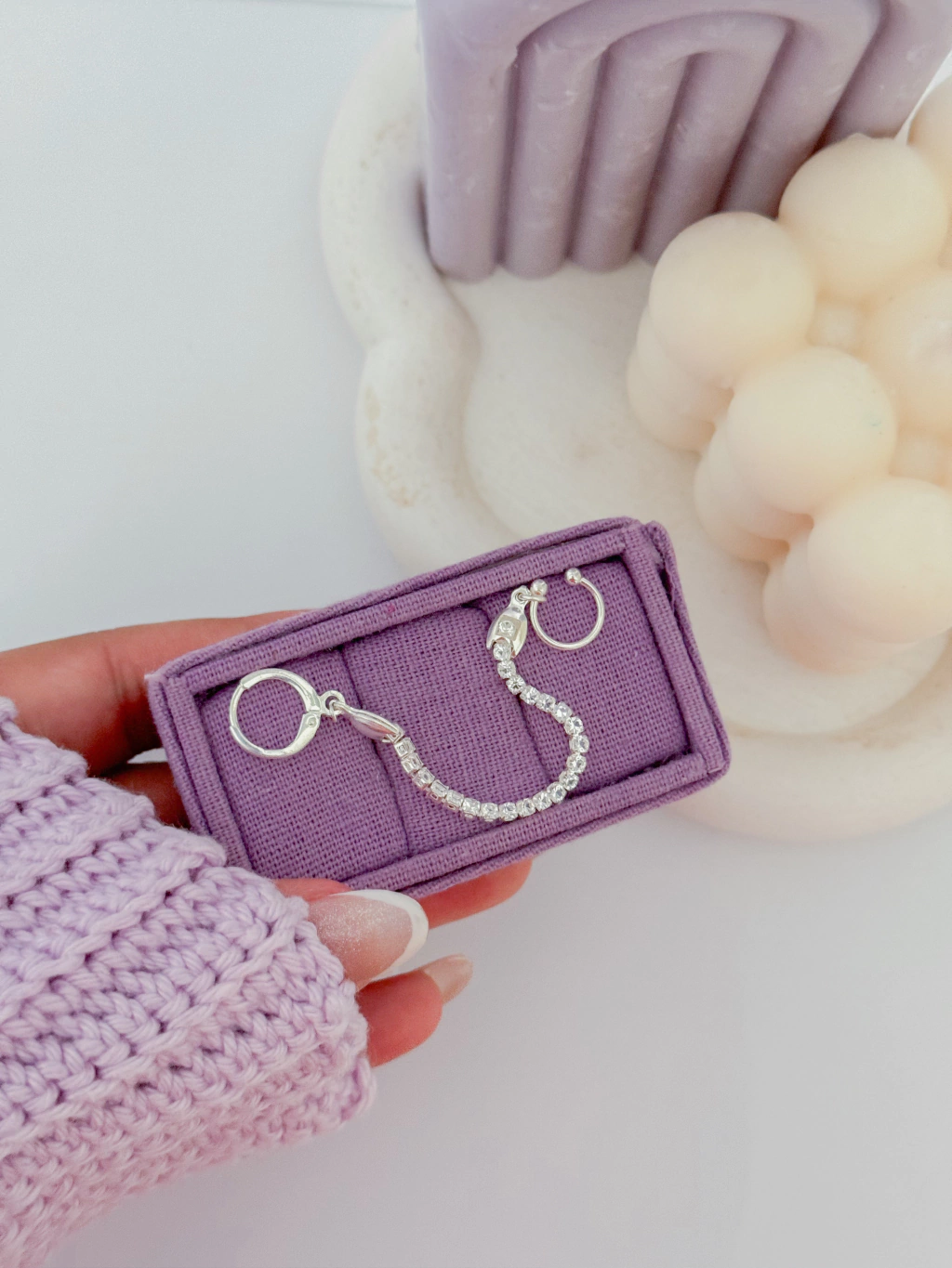 Piercing fake cravejado