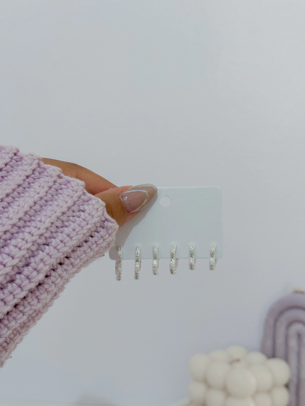 Trio argolinha coração cravejado - Imagem 3