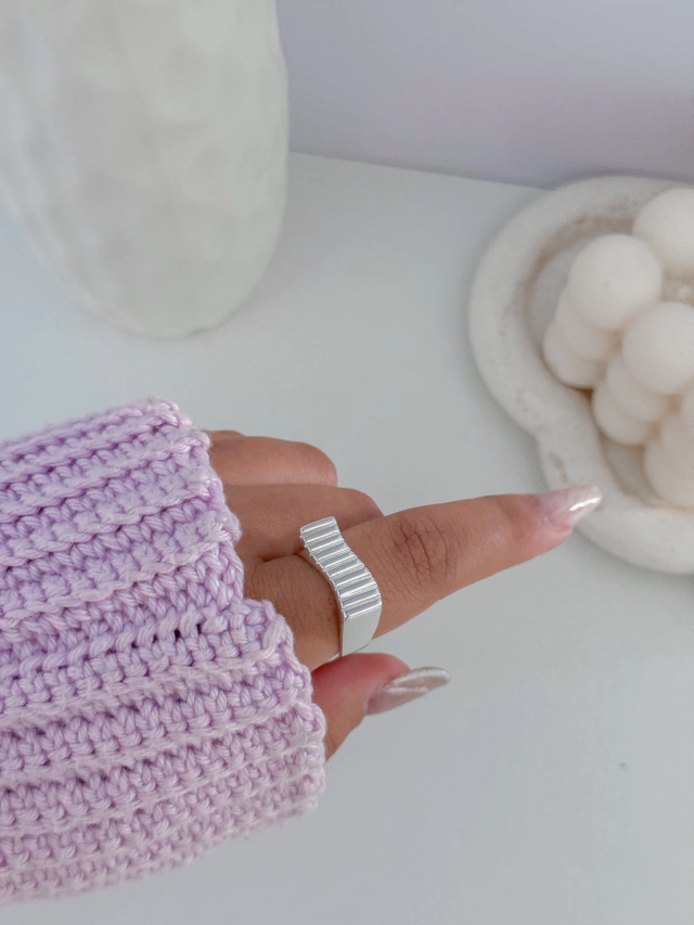 Anel listrado regulável