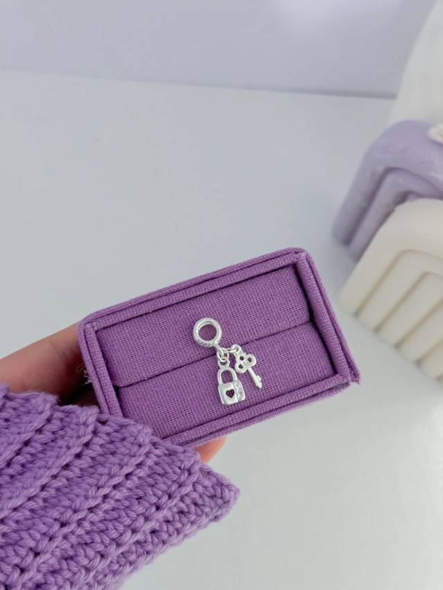 Berloque chave e cadeado - Imagem 2