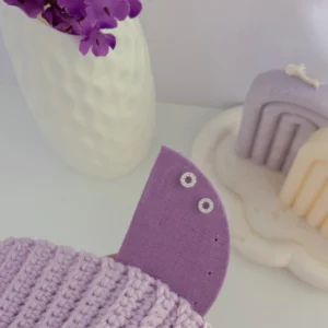 Brinco círculo cravejado