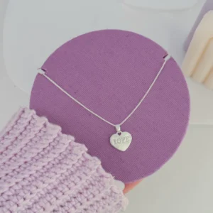Colar coração love