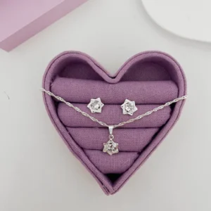 Conjunto estrela com ponto de luz