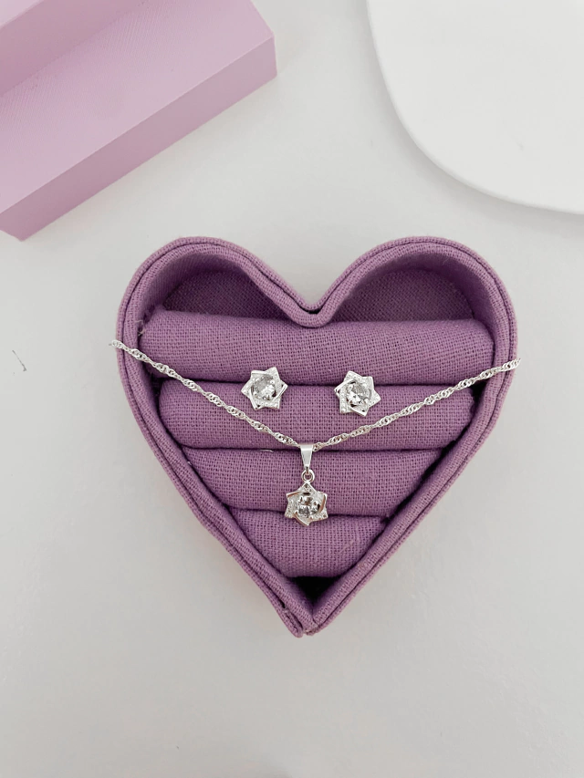 Conjunto estrela com ponto de luz