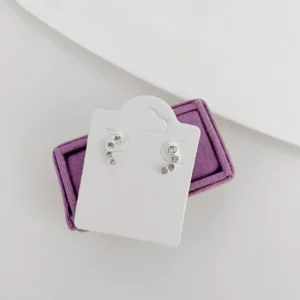 Mini Ear cuff bolinhas cravejadas