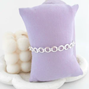 Pulseira círculos vazado