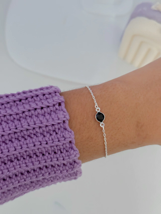 Pulseira cristal black