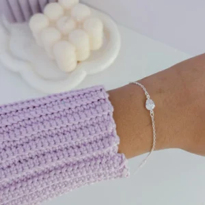 Pulseira pedra cristal