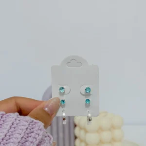 Trio de brincos Laís