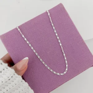 Corrente masculina piastrine 60 cm