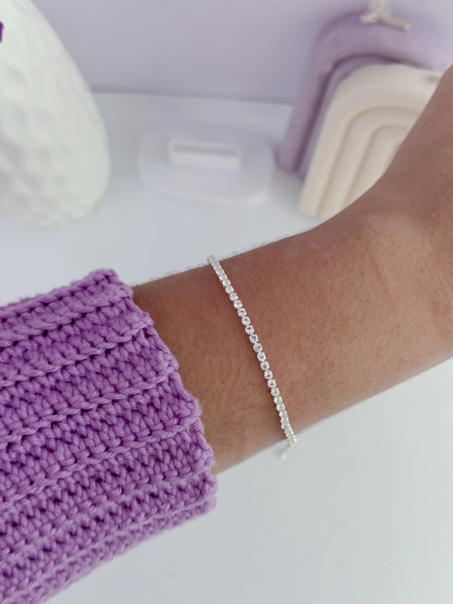 Pulseira riviera cristal - Imagem 2