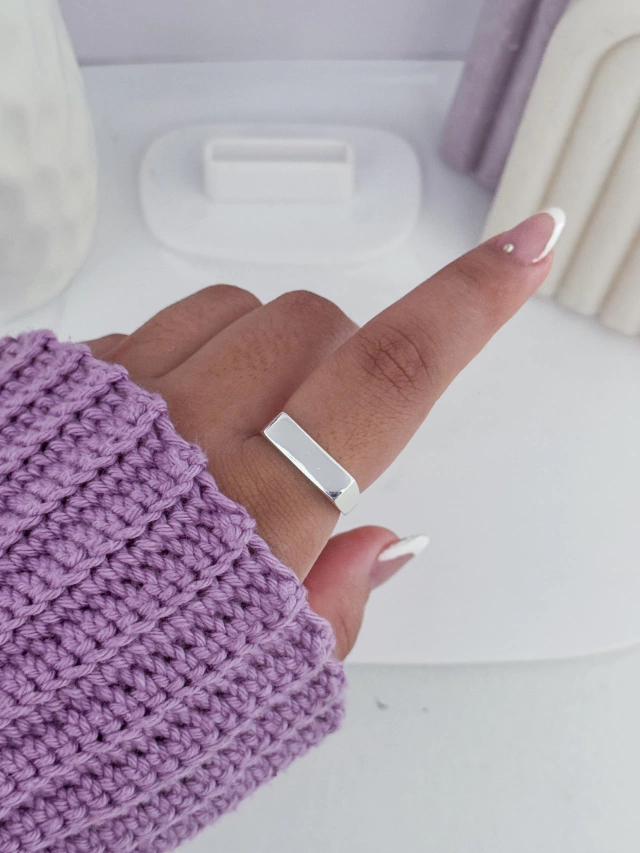 Anel quadrado regulável - Imagem 2